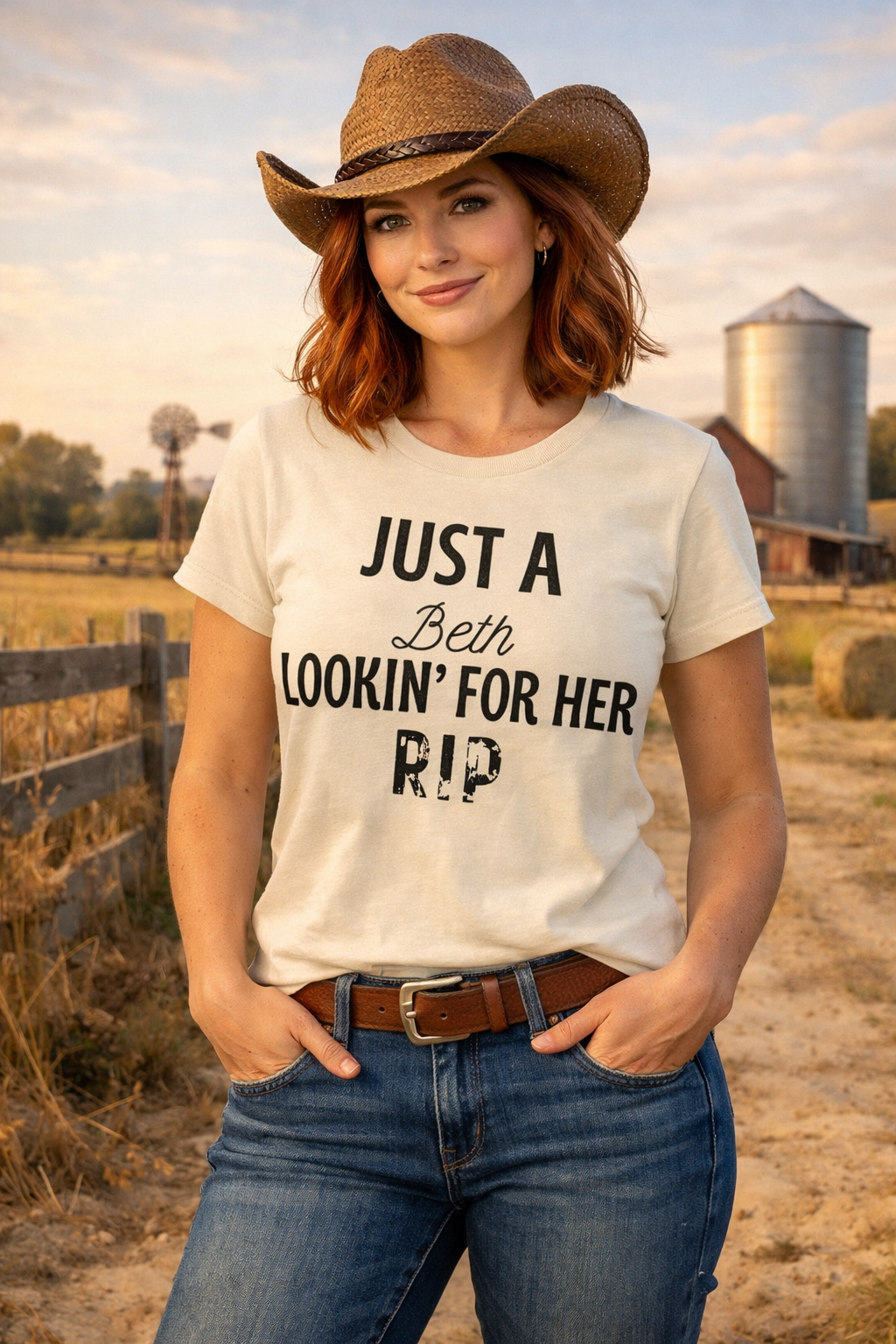 Just a Beth Lookin’ for Her RIP Tee